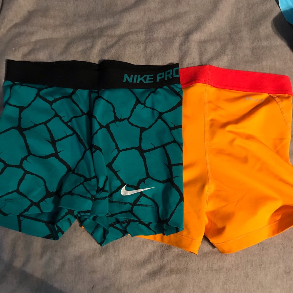 NIKE spandex shorts